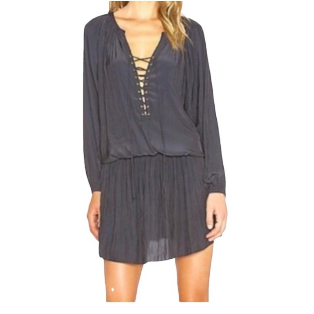 Ramy Brooke lace up dress